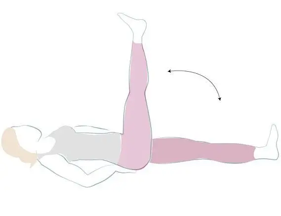 Entrenamiento Glúteos y Muslos firmes para mujeres 11 Elevación frontal