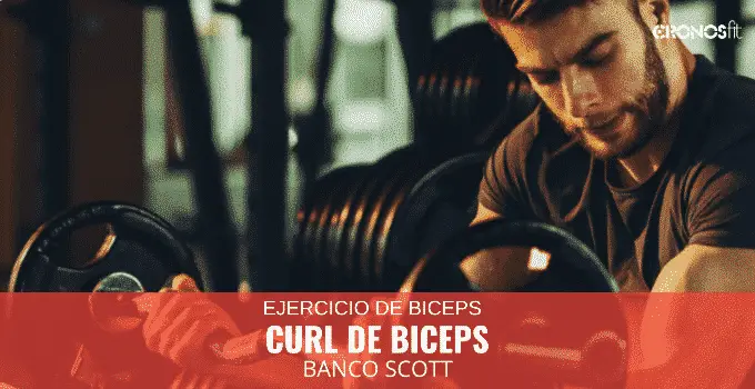 Curl de biceps en banco scott 3 Curl de biceps en banco scott 2