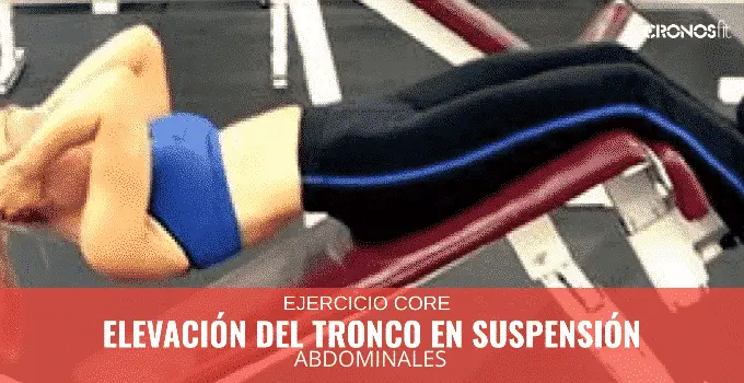 Elevaciones del tronco en suspensión 16 Elevación del tronco en suspensión