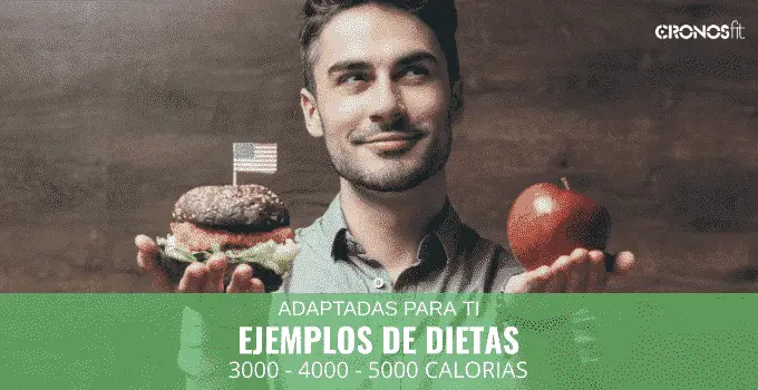 Ejemplos de dietas de 3000 4000 5000 kcal para adaptarlas a cada uno 12 Dietas de 3000 4000 5000 calorias