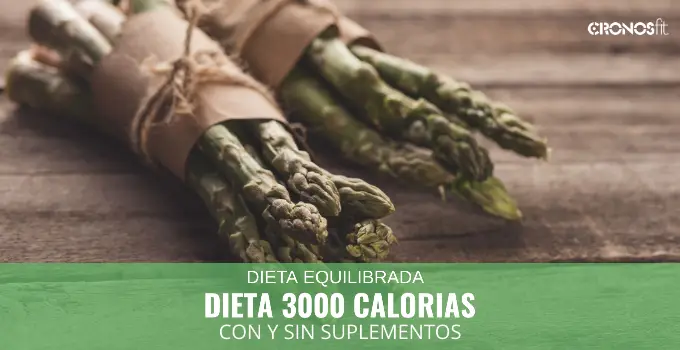 Dieta equilibrada de 3000 kcalorias con y sin Suplementos de proteínas 3 Dieta 300 calorías con y sin suplementos