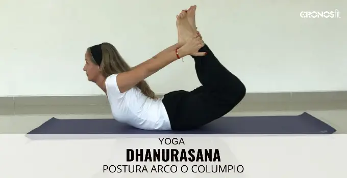 Postura arco o columpio (dhanurasana) 2 Postura arco o columpio