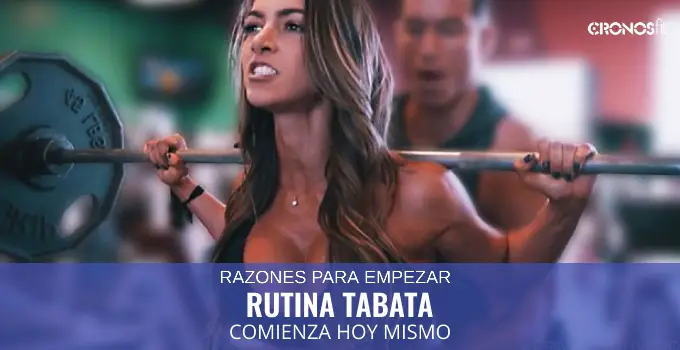 3 Razones por las que debes probar las rutinas Tabata 4 Empezar Rutina Tabata