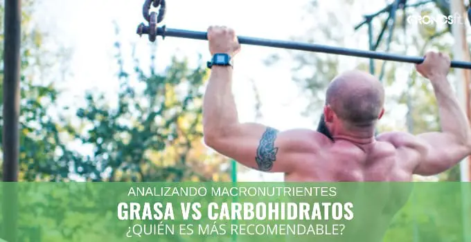 Grasas Vs Hidratos de carbono 3 Grasa contra carbohidratos