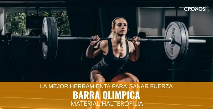 Barra Olimpica Material Deportivo