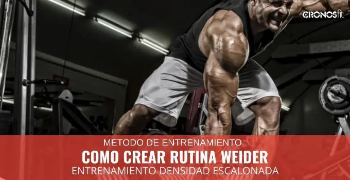Como crear una Rutina WEIDER 2 Como crear rutinas weider
