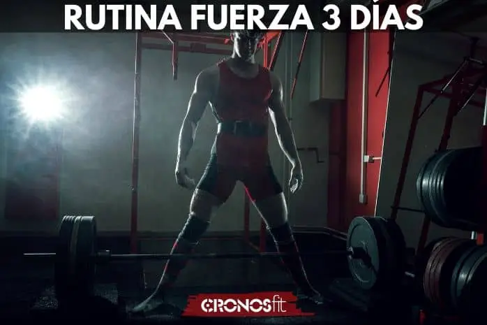 Rutina de Fuerza para POWERLIFTING de 3 Días - 6 semanas 14 Rutina de fuerza en gimnasio