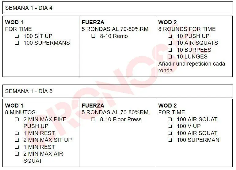 Plan de entrenamiento Coronavirus en casa 2 Semanas | Edición Especial 11 coronavirus-wod-2