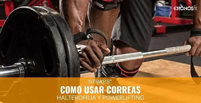 Como usar las correas en halterofilia
