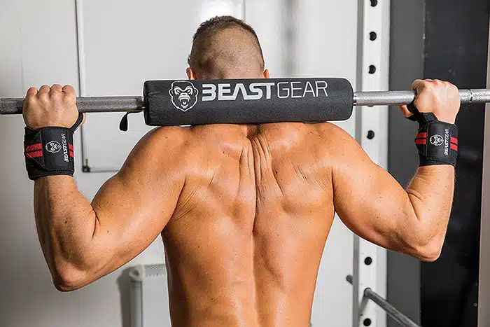 Piernas de ensueño: el reto 30 días de sentadillas. 6 Almohadilla para back squat