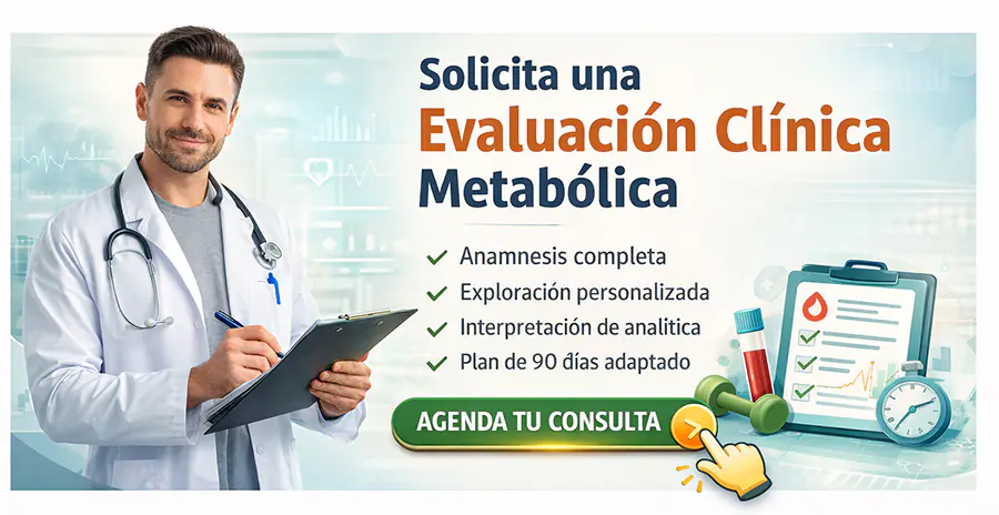 Salud metabólica clínica: cómo saber si la has perdido 8 Agenda una consulta Metabólica