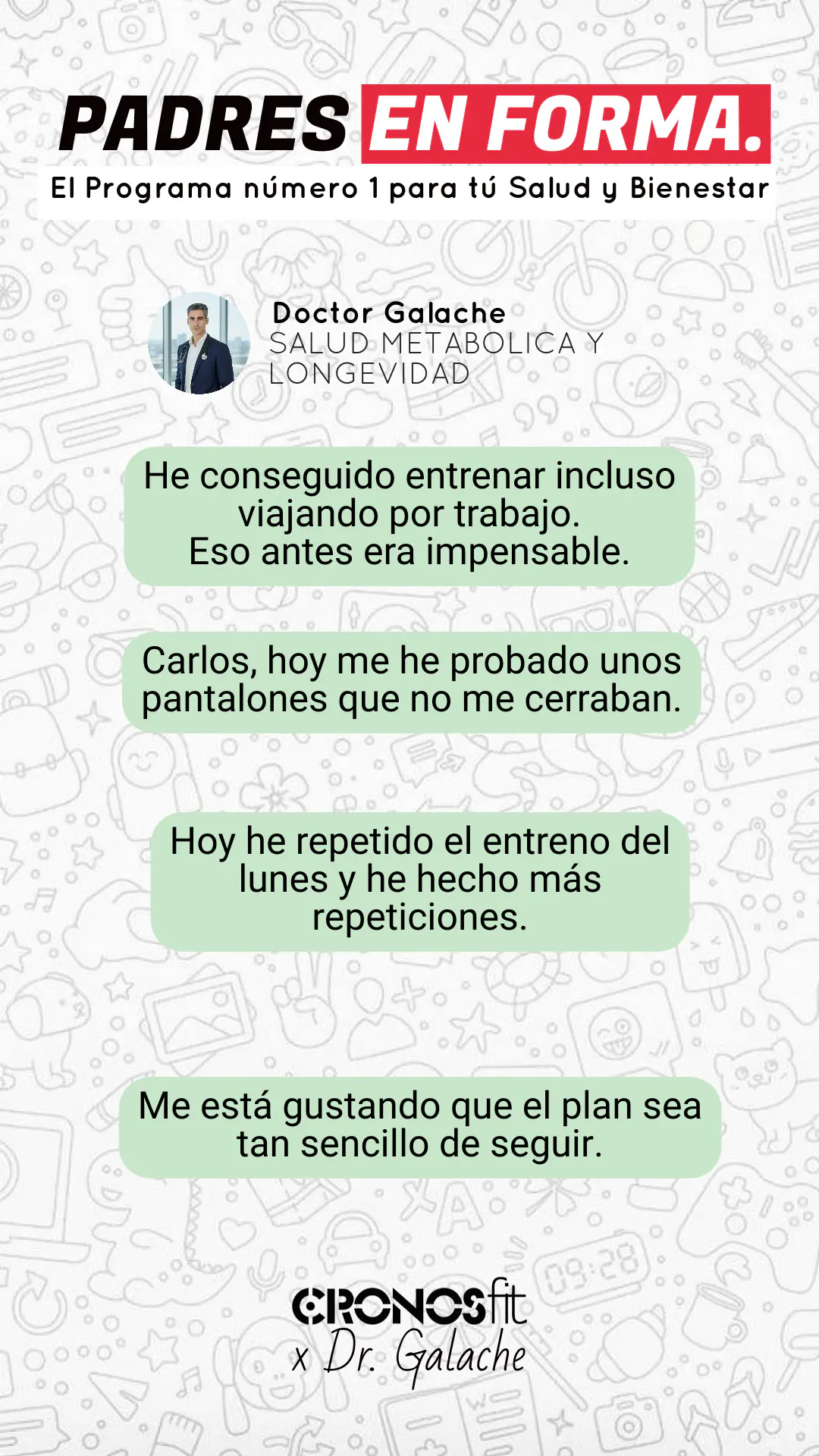 Salud Metabólica & Longevidad para Padres con Vida Exigente 122 Testimonios CronosFit