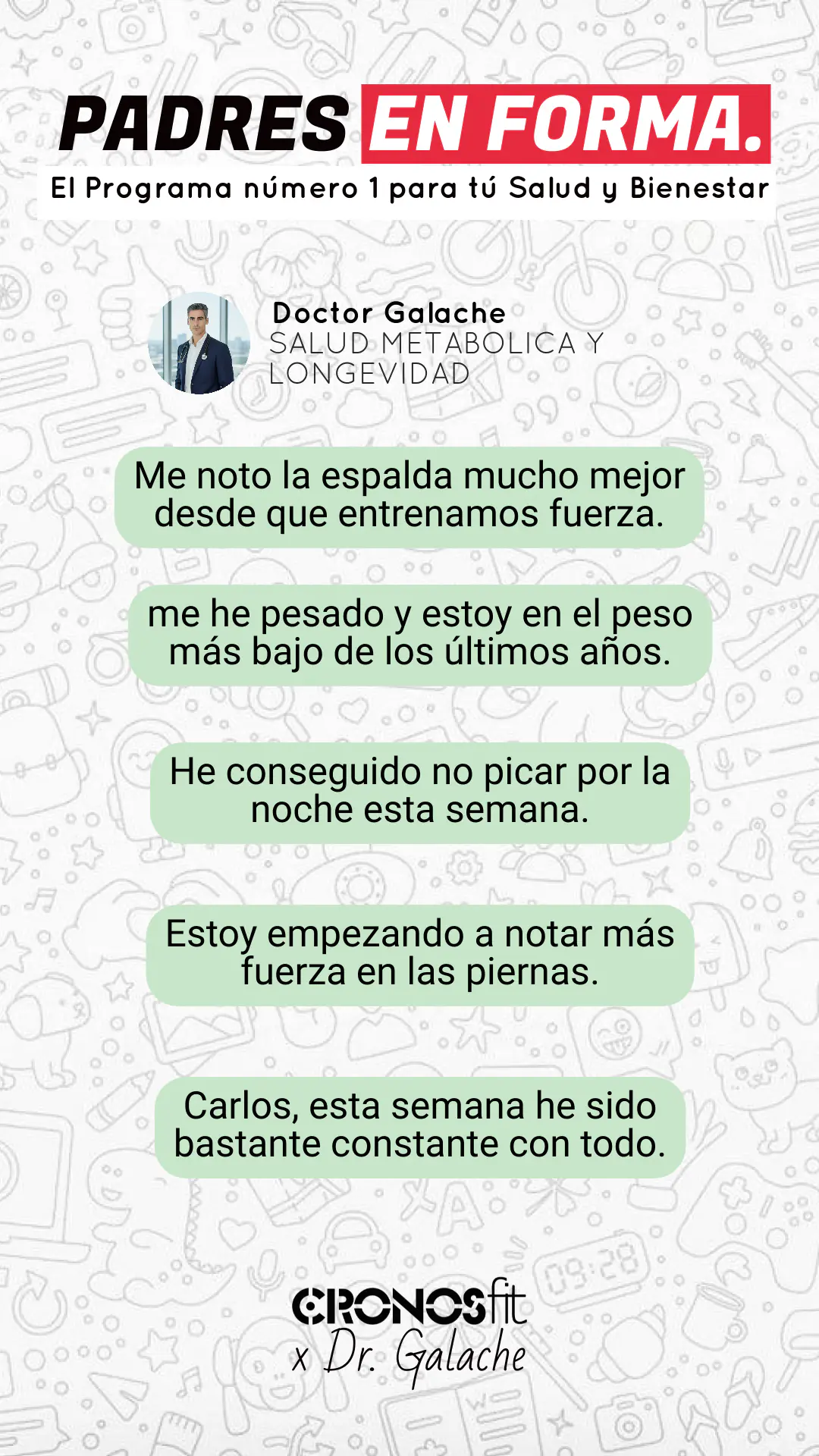Salud Metabólica & Longevidad para Padres con Vida Exigente 124 Testimonios CronosFit