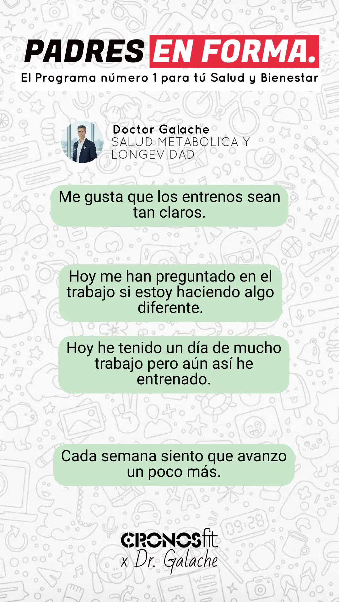 Salud Metabólica & Longevidad para Padres con Vida Exigente 125 Testimonios CronosFit