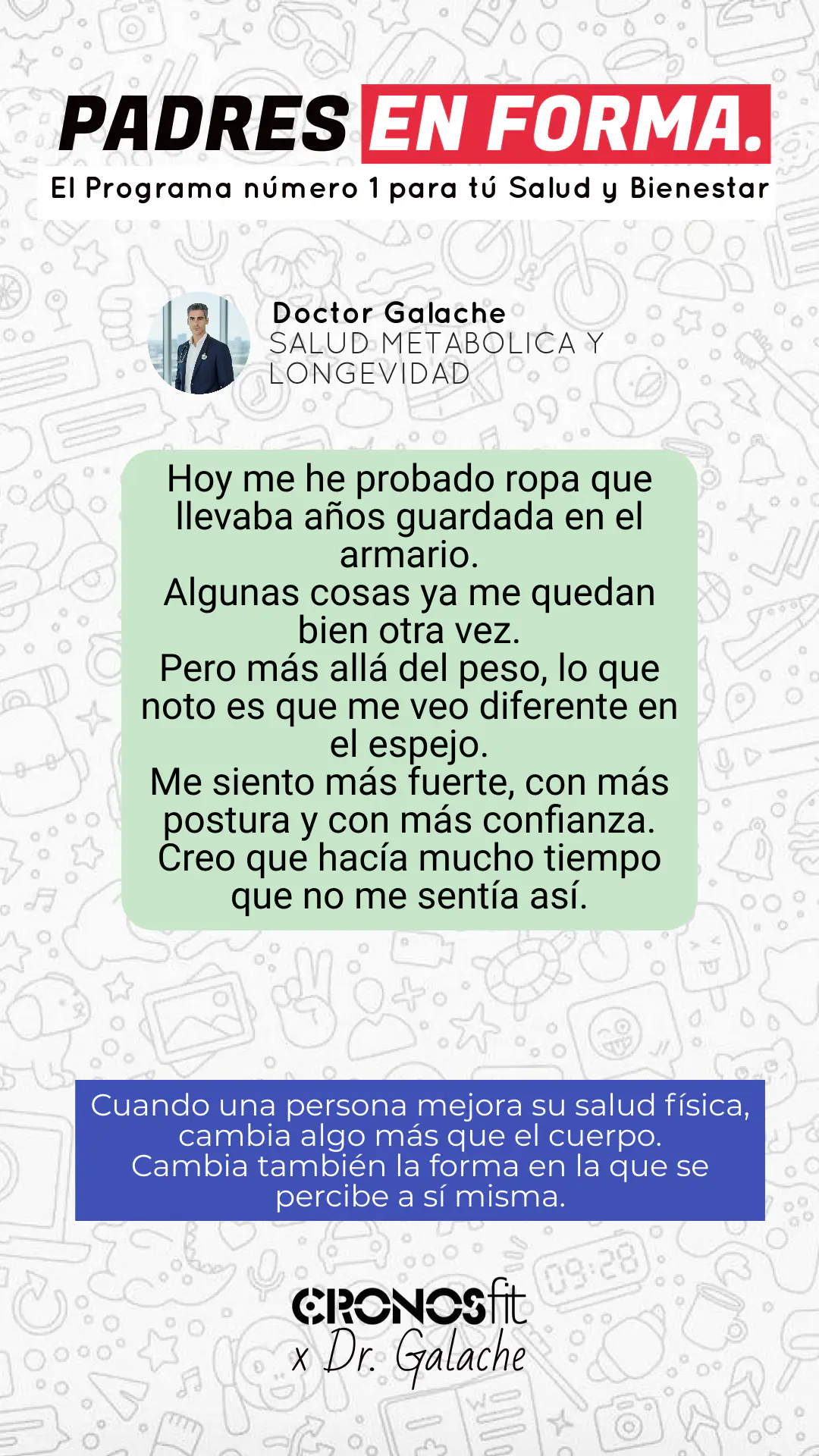 Salud Metabólica & Longevidad para Padres con Vida Exigente 133 Testimonios CronosFit