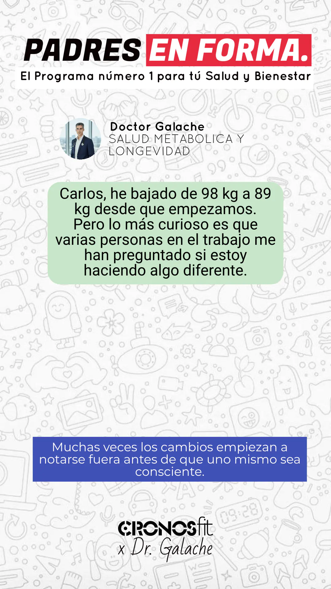 Salud Metabólica & Longevidad para Padres con Vida Exigente 140 Testimonios CronosFit