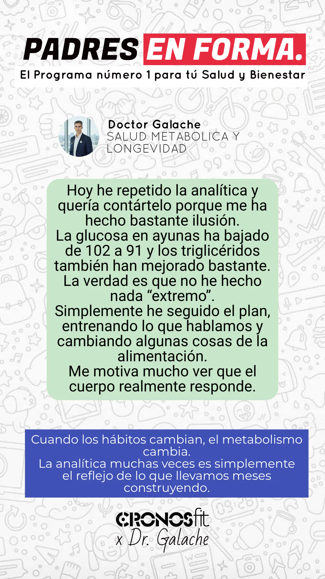 Salud Metabólica & Longevidad para Padres con Vida Exigente 116 Testimonios CronosFit