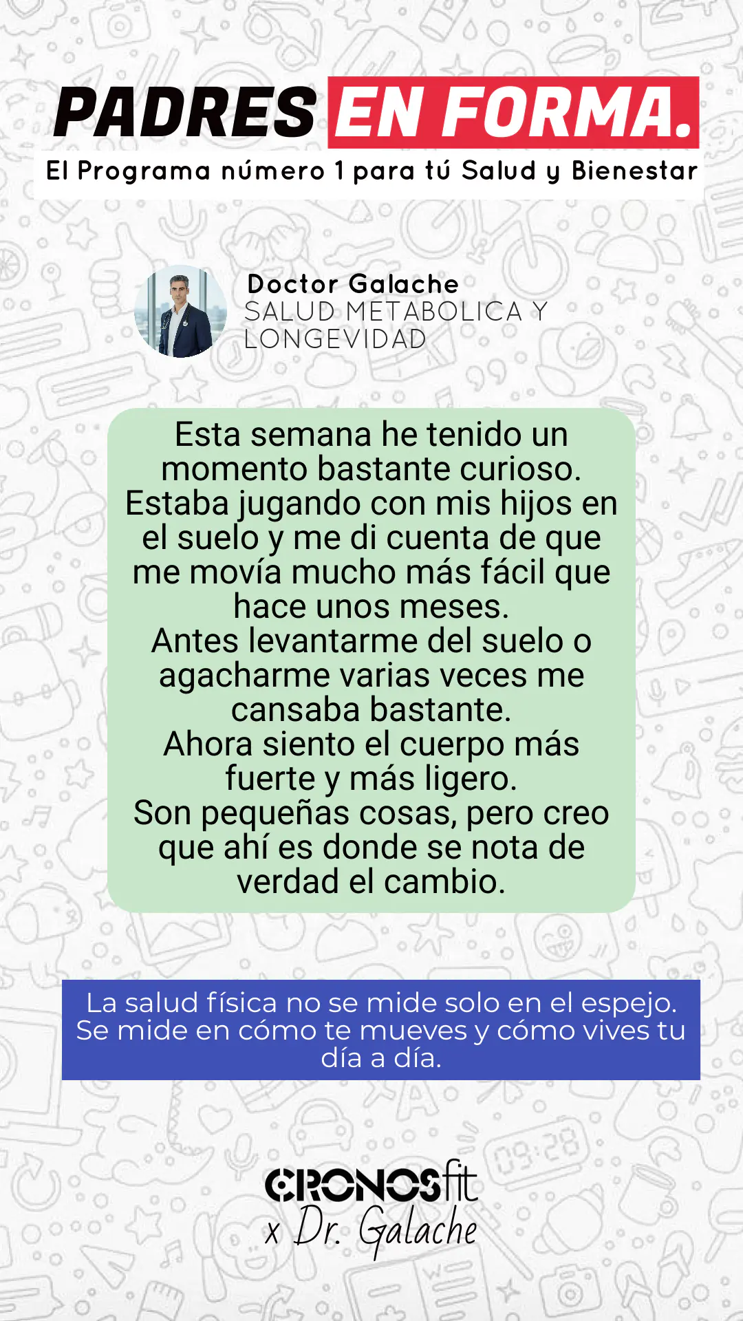 Salud Metabólica & Longevidad para Padres con Vida Exigente 118 Testimonios CronosFit