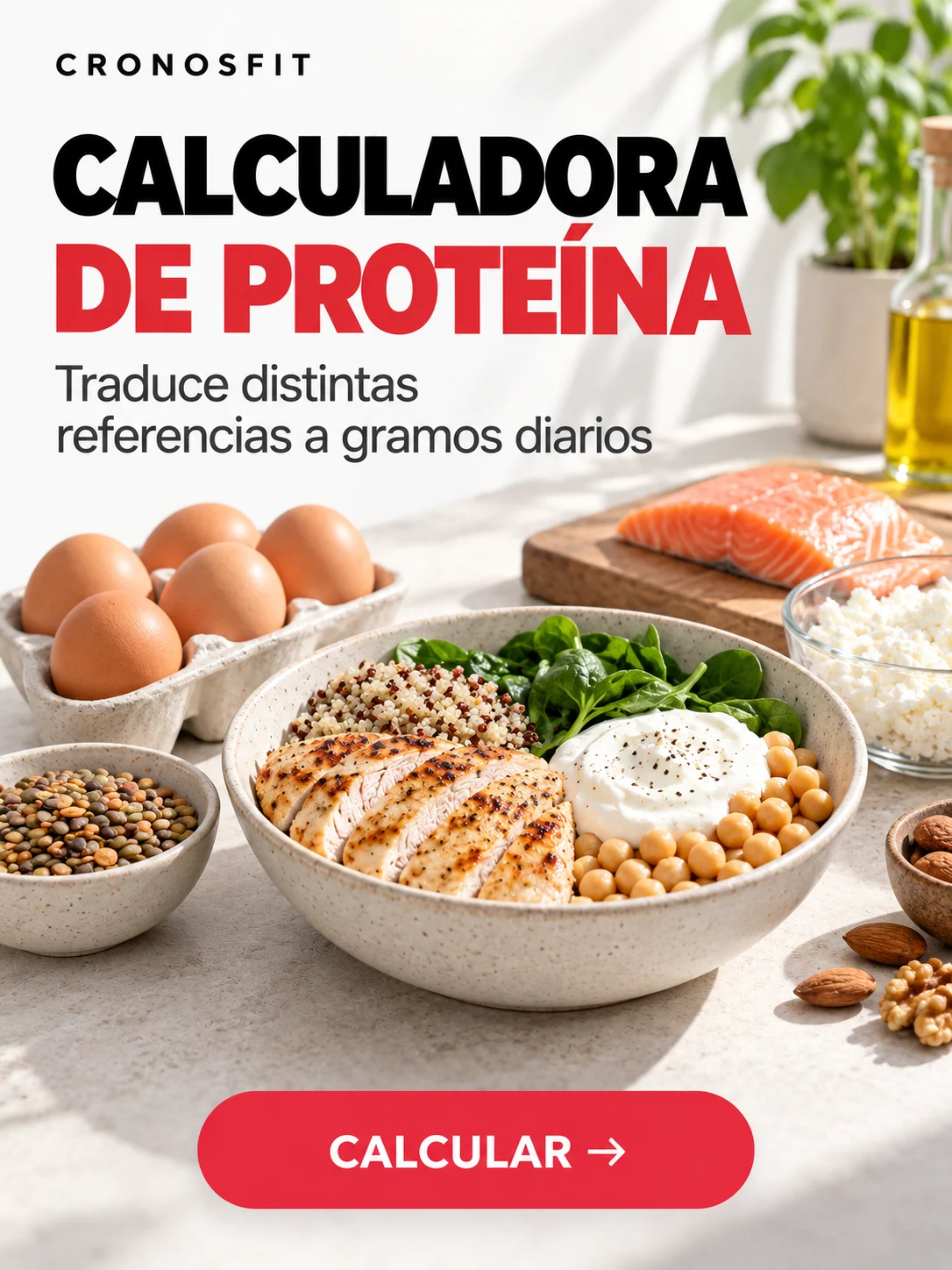 Test Calculadora de Proteína